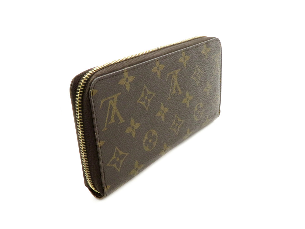 Louis Vuitton Monogram Armagnac Zippy Wallet Brown